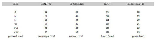 Letter Print Short-sleeve Ladies