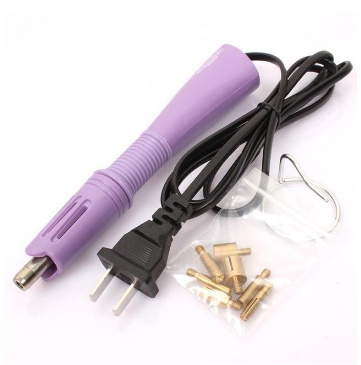 DIY making hot drilling tools package Purple