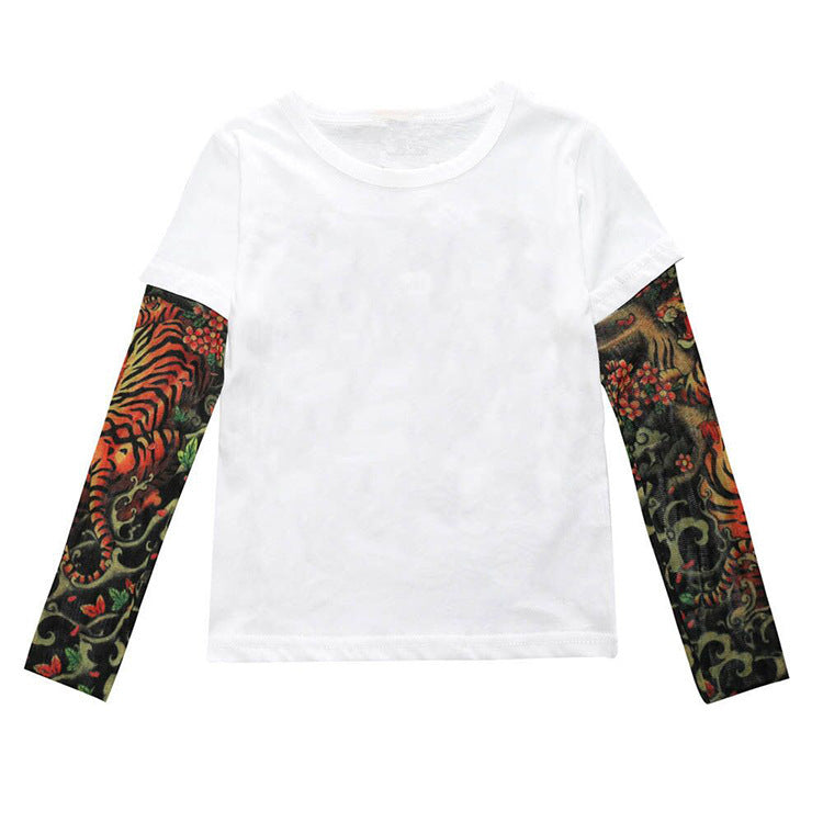 Tattoo boy t-shirt White D