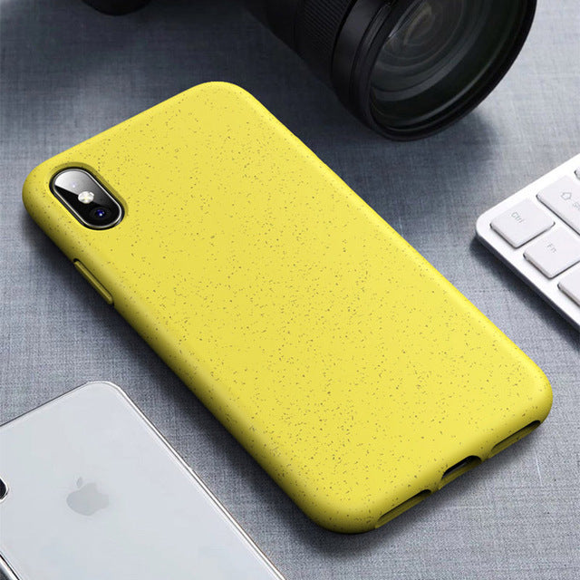 Mobile phone case anti-drop mobile phone case yellow