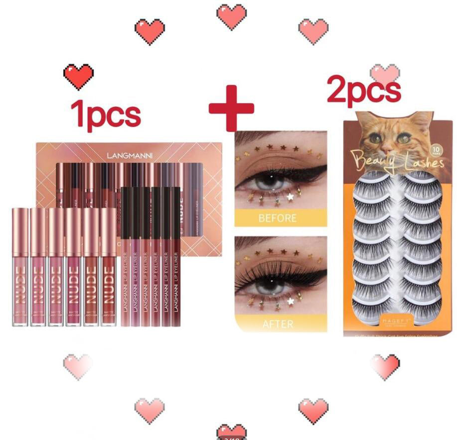 Lip Liner And Lipstick Makeup 12 Pcs Set 6 Matte Lipstick 6 Lip Liner Pens Waterproof Long Lasting Matte Lipstick Beauty Cosmetics Makeup Gift For Girls Lipstick Set SET