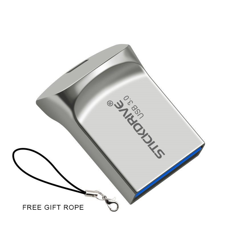 High Speed USB 3.0 Flash Drive Mini U Disk Grey 128GB