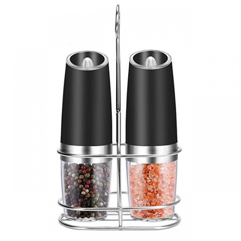 Electric Gravity Pepper Grinder Salt Grinder Adjustable Coarseness Suit2