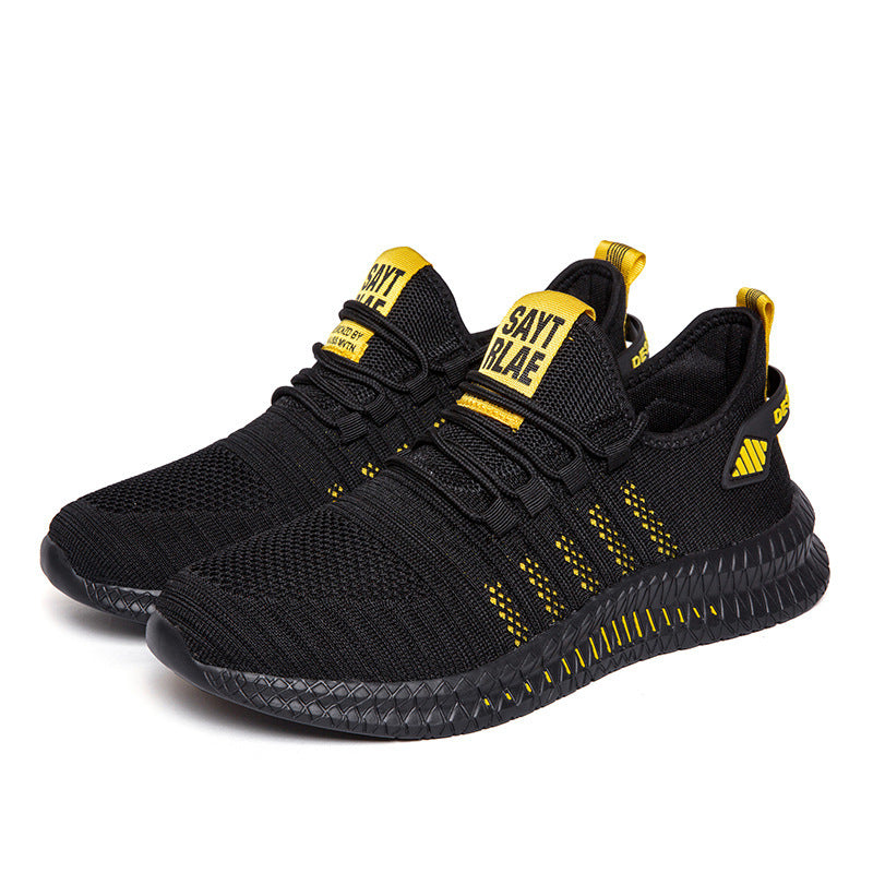 Shoes Men's Trendy Shoes Sports Style Single Shoes Old Shoes Men Yellow