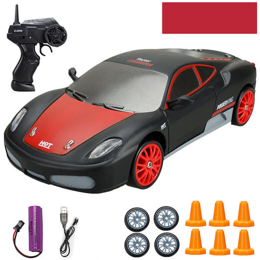 Huangbo 4Wd Remote Control Car Rc Drift Car Remote Control Car Electric Charging High Toy Car Black