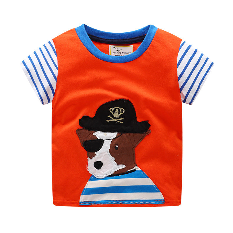 European And American Children'sT-shirts European And American Short-sleeved Shildren's T-shirts B