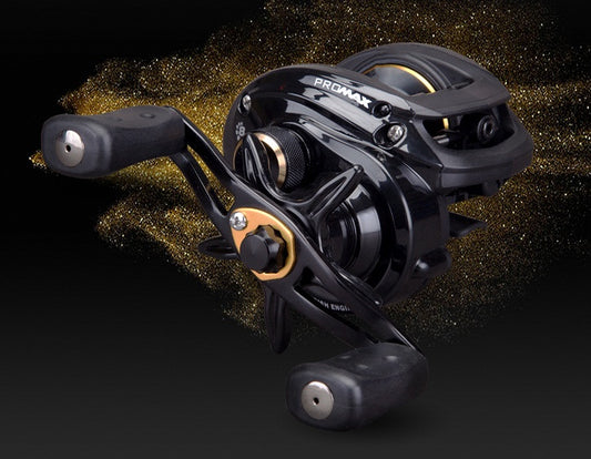 Drip Wheel Pmax3 All-Metal Lure Long-Throw Fishing Reel Fishing Reel Anti-Explosion Line Fishing Reel Double Brake