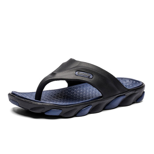 Outdoor Non-Slip Sandals And Slippers Casual Men Black blue