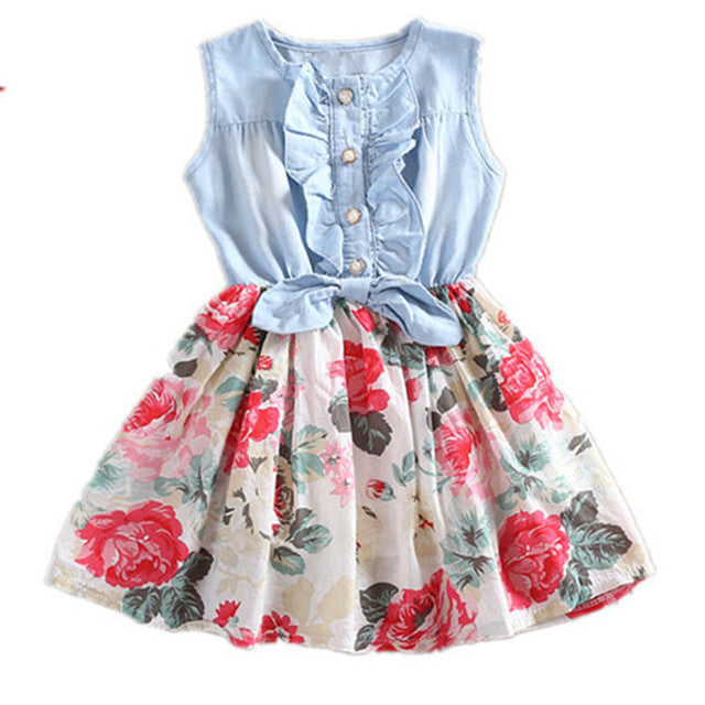 Dress Kids Clothes Teen Child Toddler Baby Girl Girls For White