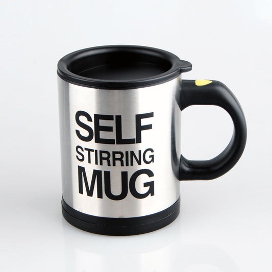 Coffee Automatic Mixing Cup Modern Electric Lazy Creative Student Dormitory Multifunctional Cup Black About 400ml