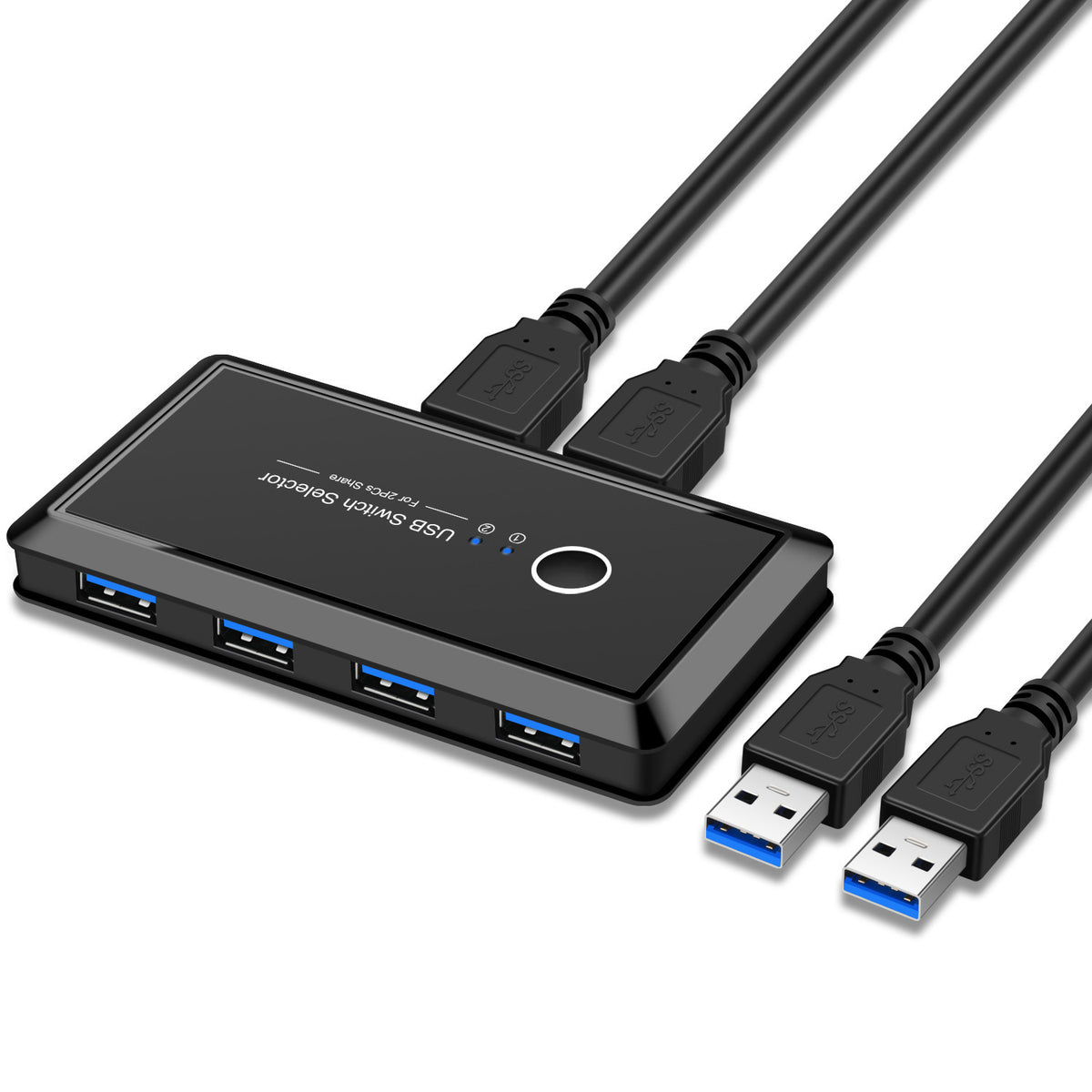 Usb multi-interface two-in four-out splitter 3.0 Sharer