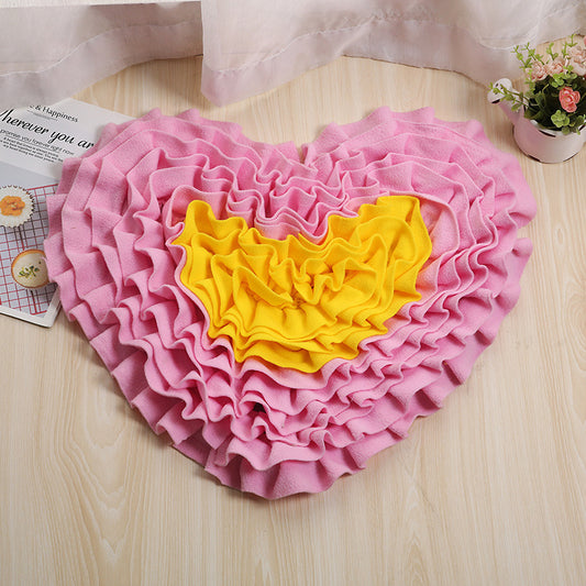 Bite resistant puzzle pet toy Heart A