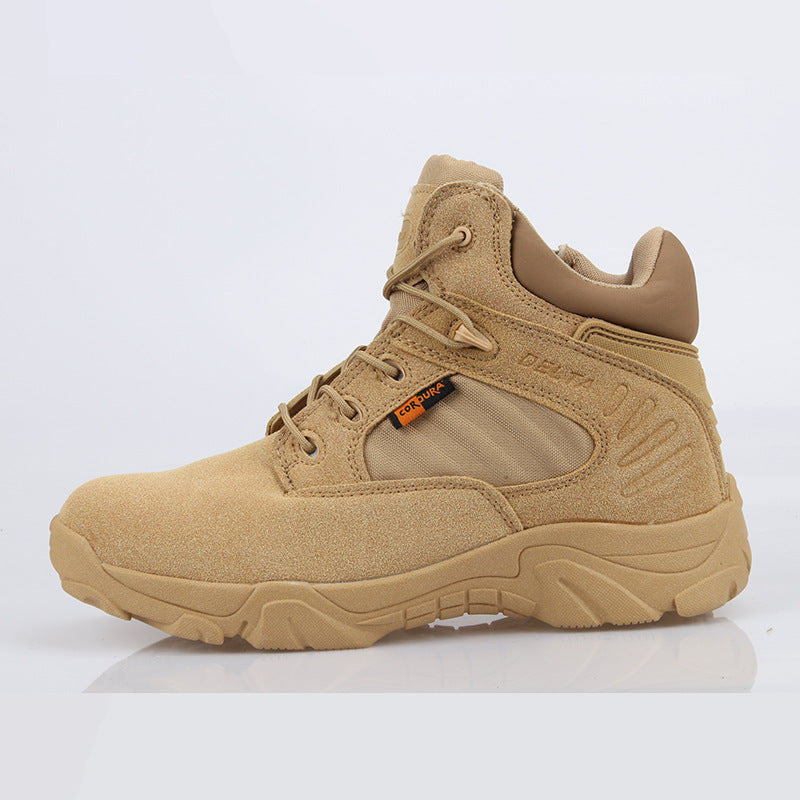 Army boots breathable tactical boots boots Sand color