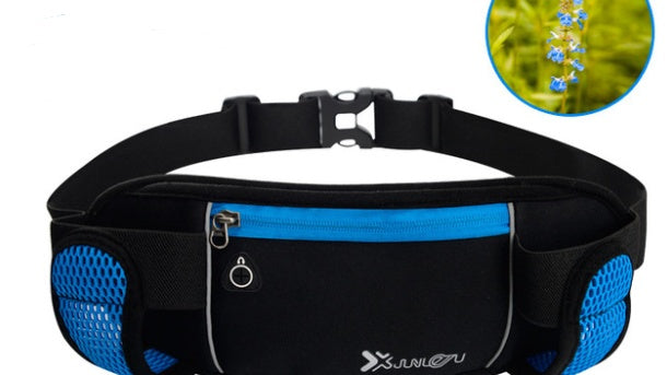 Sports running belt bag Sky blue