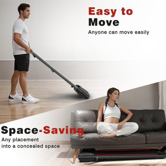 Q22-2A Treadmill walking & running pad with LED Display & Remote Control