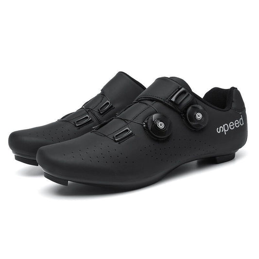 Outdoor Sports Road Bike Shoes With Lock Black