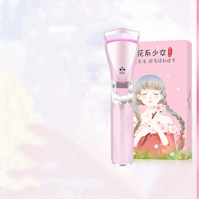 Electric eyelash curler clip Pink