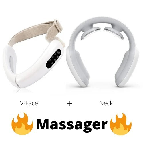 face-lifting instrument and Neck Massager White