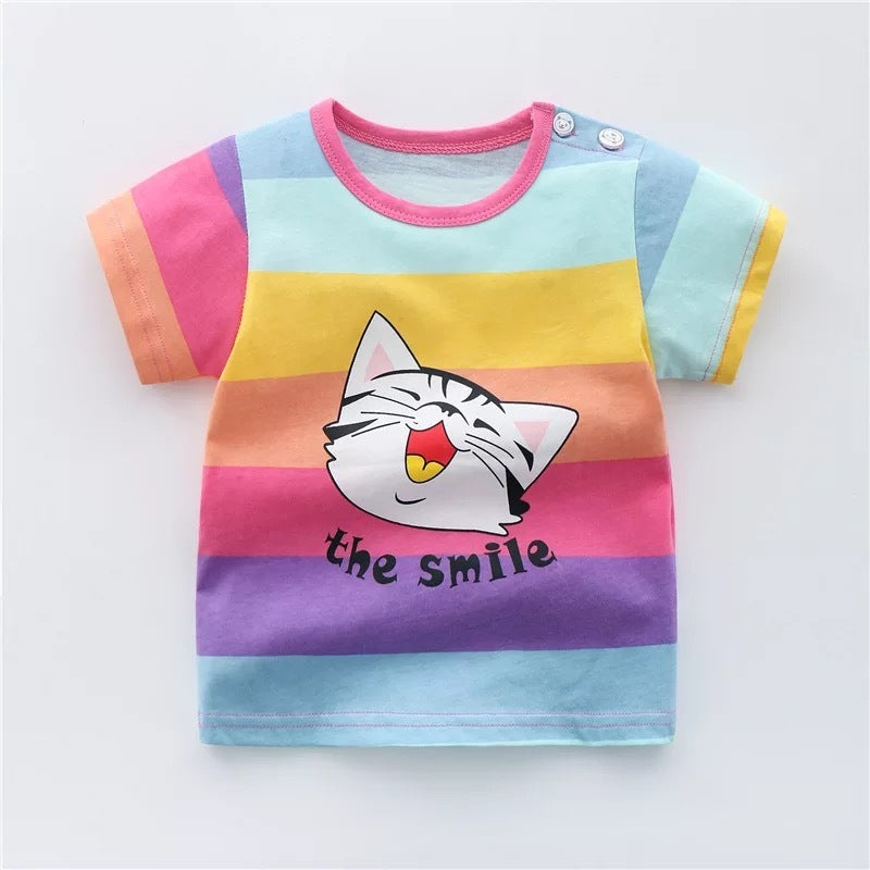 Children's cotton T-shirt 9 Style