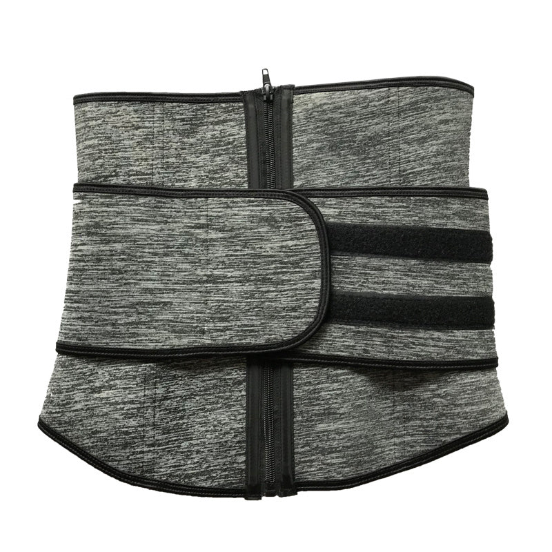 sports belts fitness girdle abdomen corset belts belt waist corset sweat belt Grey