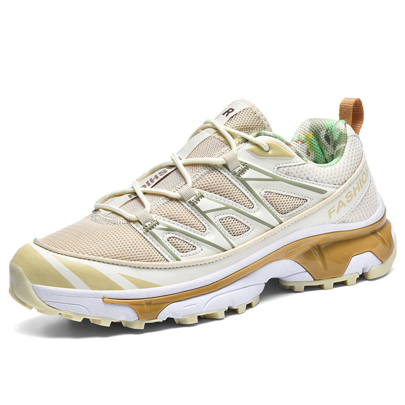 Running Shoes Mesh Sneakers Hiking Boots Vanilla Color