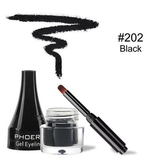 Brown Novice Makeup Black Eye Liner Makeup Makeup Black