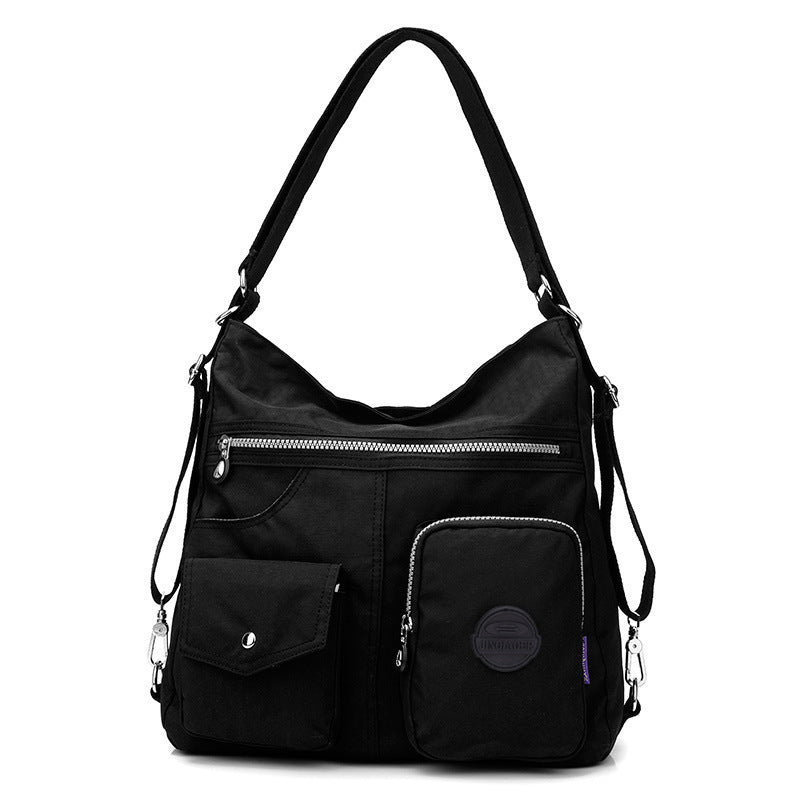 Luxury Handbags Women Bags Designer Waterproof Bylon Cloth Crossbody Bags For Women Large Capacity Lady Shoulder Bag Tote black