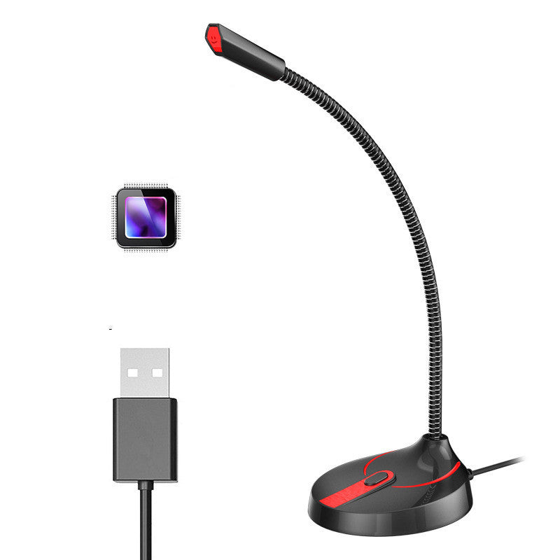 Computer Microphone Desktop Home Desktop Wired Games USB version Standard