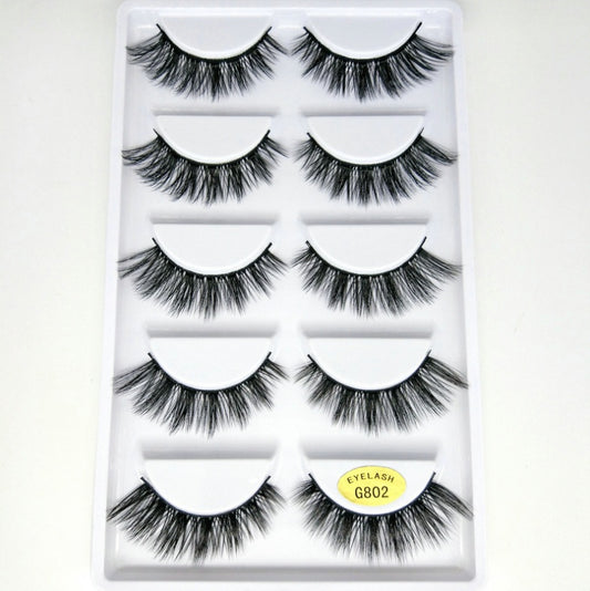 3D mink hair false eyelashes