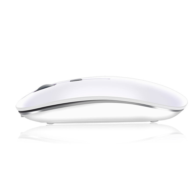 Compatible with Apple, Ipad Wireless Bluetooth Mouse For Rechargeable Laptop White