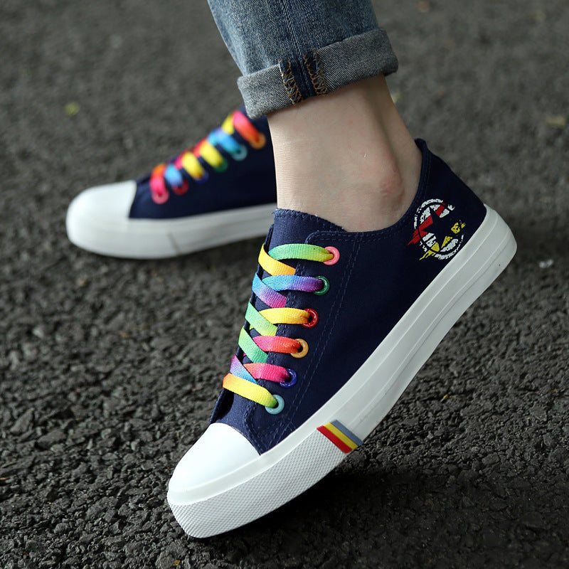 Classic canvas shoes Blue