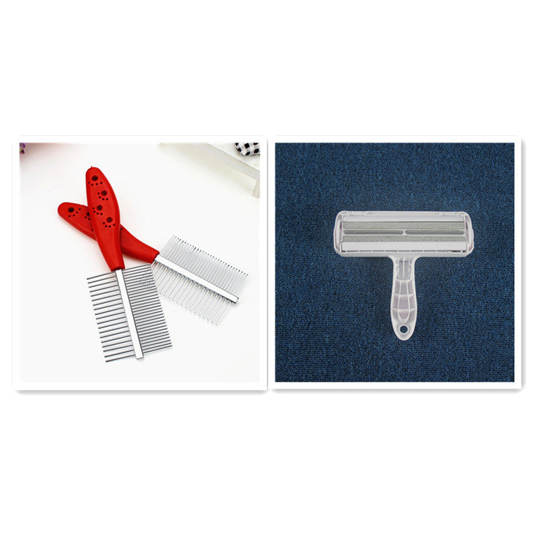 Pet grooming products Red Set