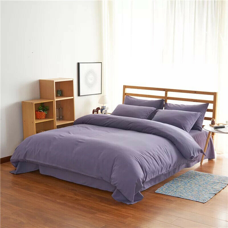 Bedding Set Purple 2.0m