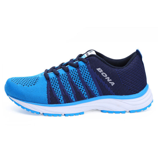 Leather Women's Sports Shoes Factory Direct Sales, Women's Hiking Shoes, Running Shoes Blue