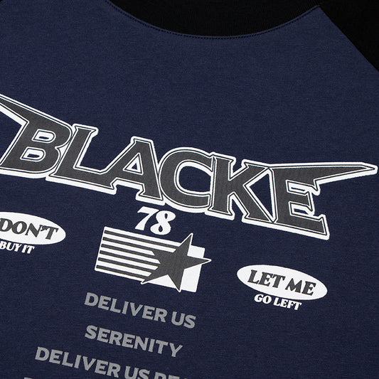 Letter Print Short-sleeve T-shirt Men