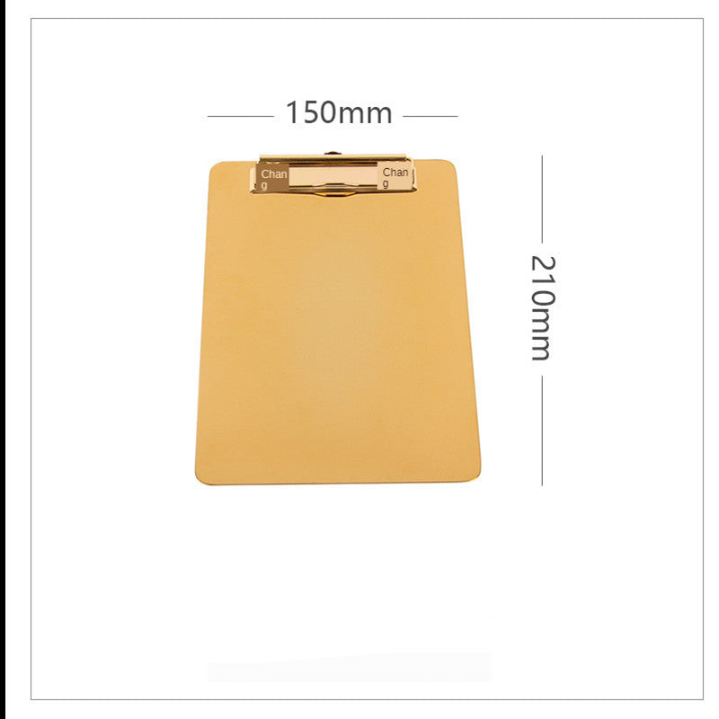 Stainless steel golden folder board Gold S