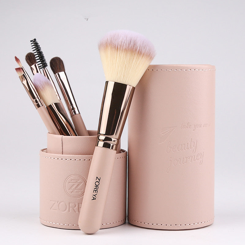 Makeup brush set Pink