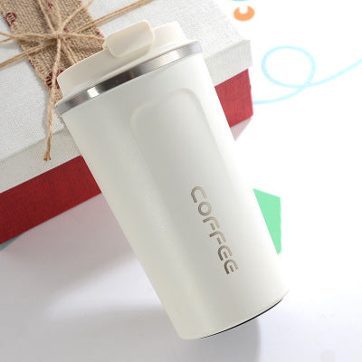 304 stainless steel mug coffee cup white
