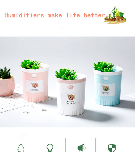 USB sucky humidifier with luminous timing