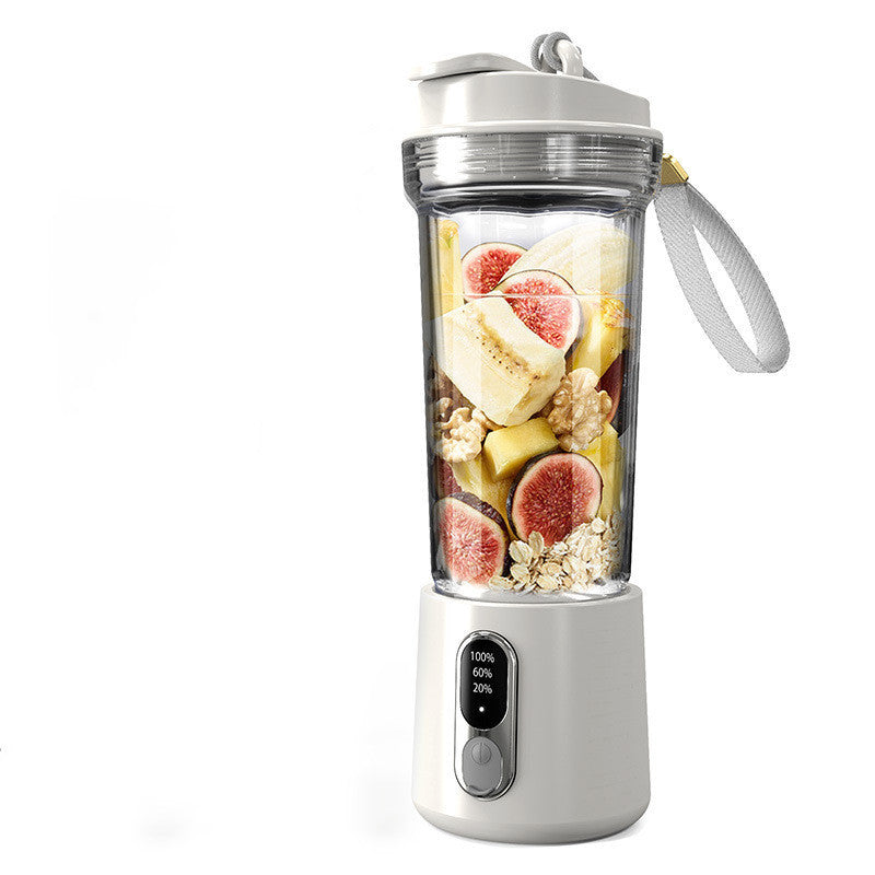 Portable Juicer Charging Juice Cup Wireless White USB