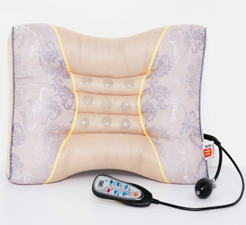 Heated inflatable pillow Light purple 42x56cm