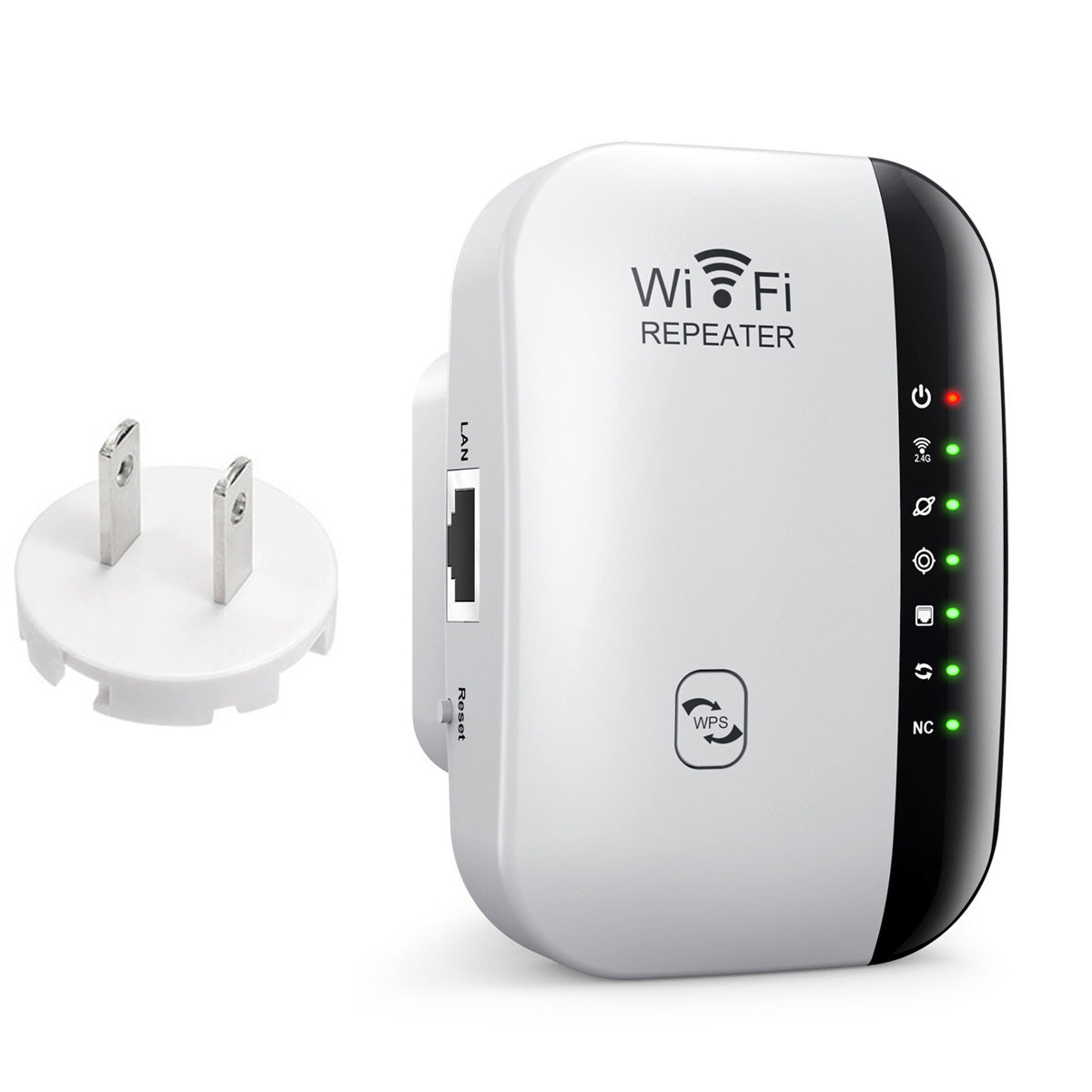 WIFI Signal Wireless Routing Network Extender Launch Enhancement White US