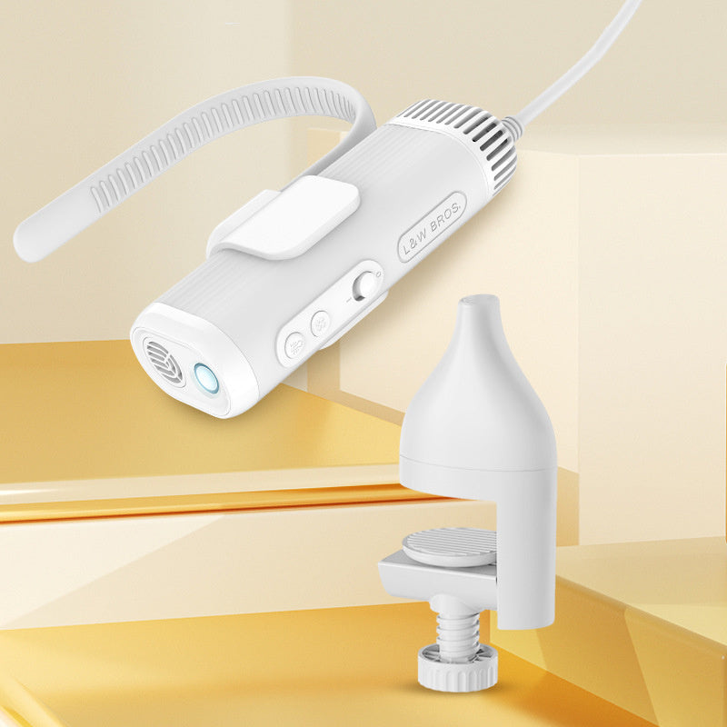 Pet Halter Hair Dryer Special Bracket Hanging neck hair dryer White
