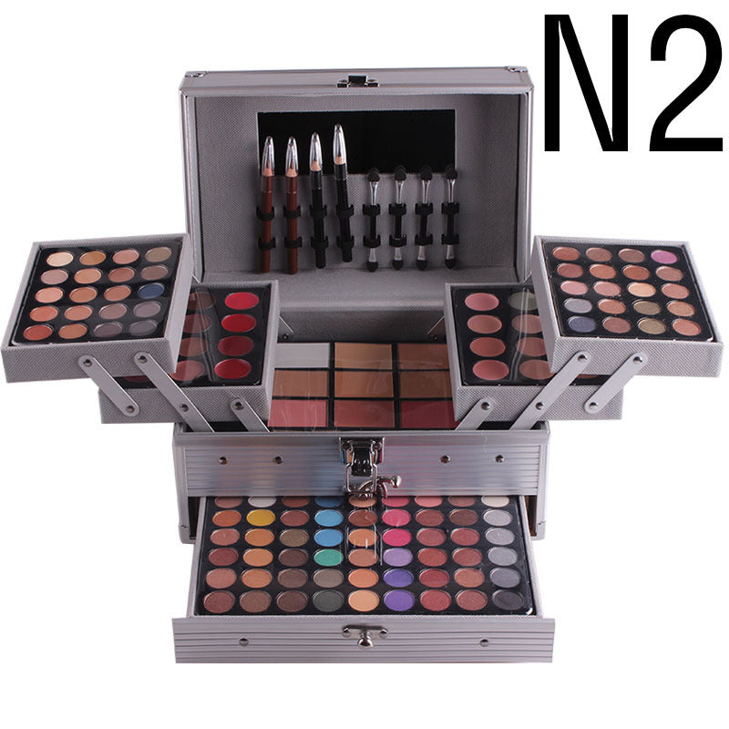 Multifunctional Makeup Artist Special Makeup Kit Eye Shadow Plate N2 Silver