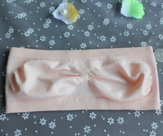 Bandeau Bra Underwear Women Bralette Sea Apricot
