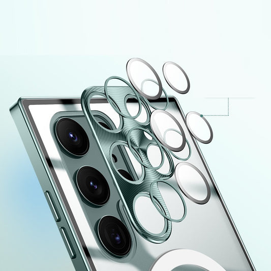 All-inclusive Protective Metal Magnetic Charging Mobile Phone Case