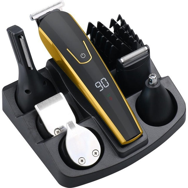 Hair trimmer electric clipper shaver beard shaving machine Yellow
