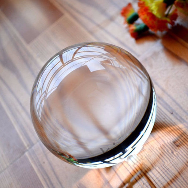 Crystal Light Ball Photography Ball Feng Shui Ball Business Gifts Crystal Ball Inner Carved Magic Ball Single ball 6cm