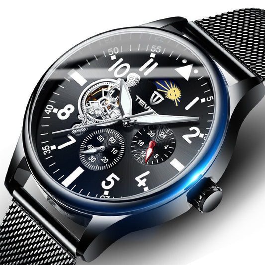 Men's Watch Waterproof Fashion Watch Campus Trend Student Mechanical Watch