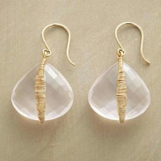 European And American Retro Fashion Creative Women's Earrings Gold